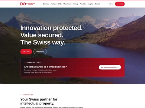 DO Innovations homepage